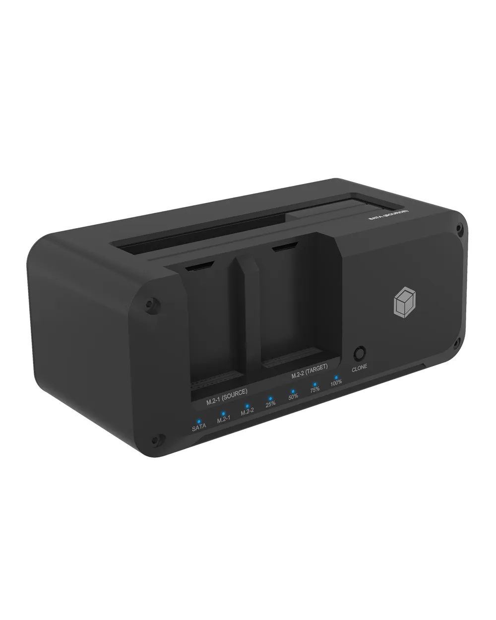 Dockingstation ICY BOX IB-2924MSCL-C31 USB-C 10 Gbit/s für HDD/SSD/M.2 Aluminium