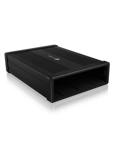 ODD-Gehäuse ICYBOX IB-525-U3 5.25 Zoll Aluminium Kunststoff Schwarz USB-C