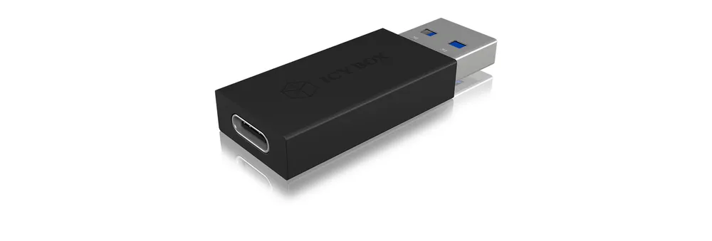 Adapter ICYBOX IB-CB015 USB-C 3.1 Gen2 zu USB-A 3.1 Gen2 Schwarz