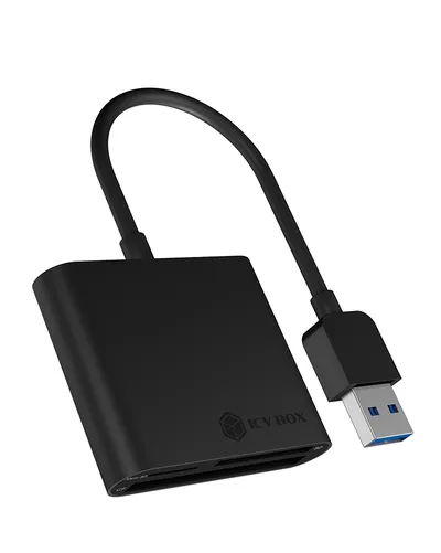 Kartenleser ICY BOX IB-CR301-U3 USB 3.2 Gen 1 extern Schwarz