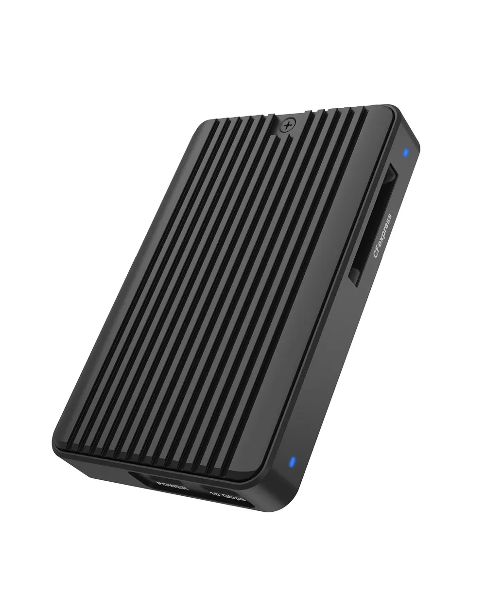 SSD-Gehäuse ICYBOX IB-CR601M-C31 M.2 Aluminium Schwarz USB Typ-C CFexpress
