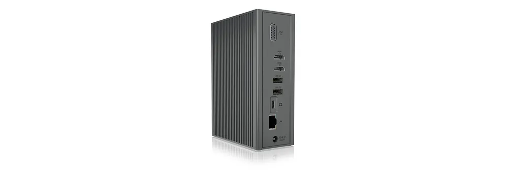 Dockingstation ICY BOX IB-DK2262AC USB-C 2xHDMI VGA 4K Power Delivery