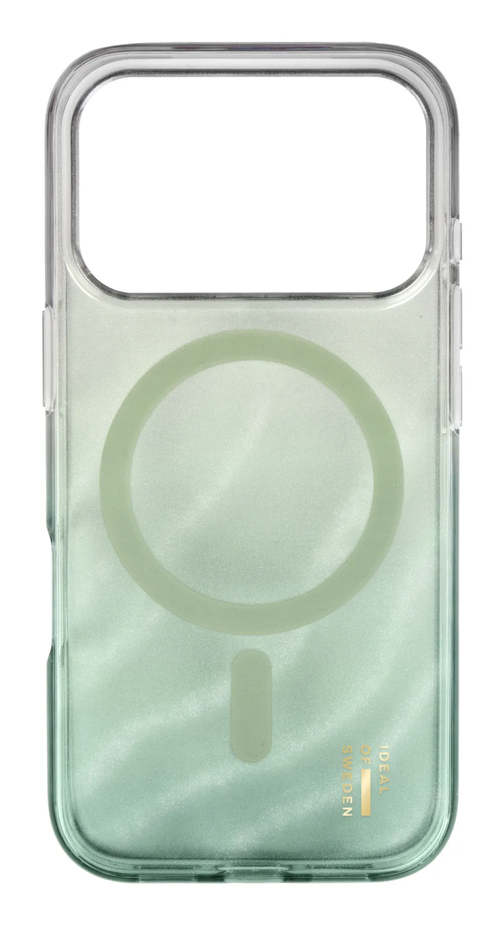 Clear Case MagSafe iPhone 13 / 14 / 15 / 16e Sage Green Handyhülle