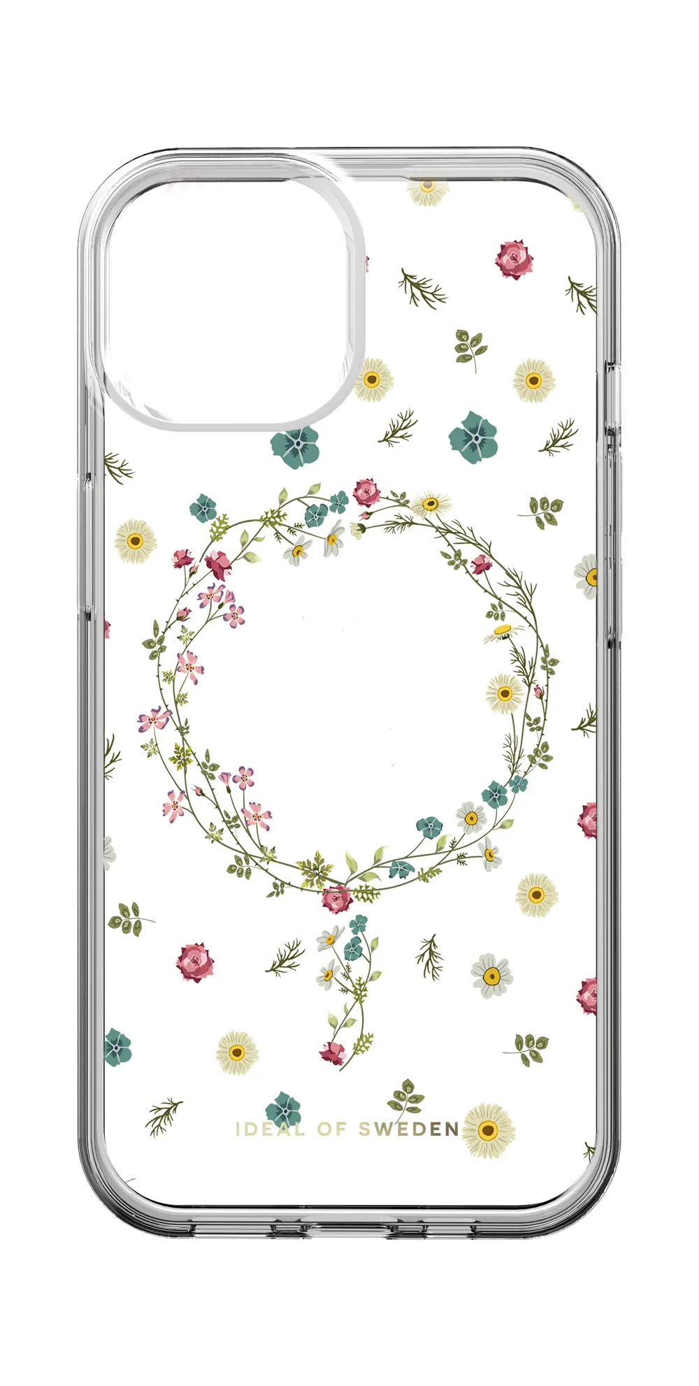 Clear Case MagSafe iPhone 13 / 14 / 15 / 16e, Shimmer Handyhülle
