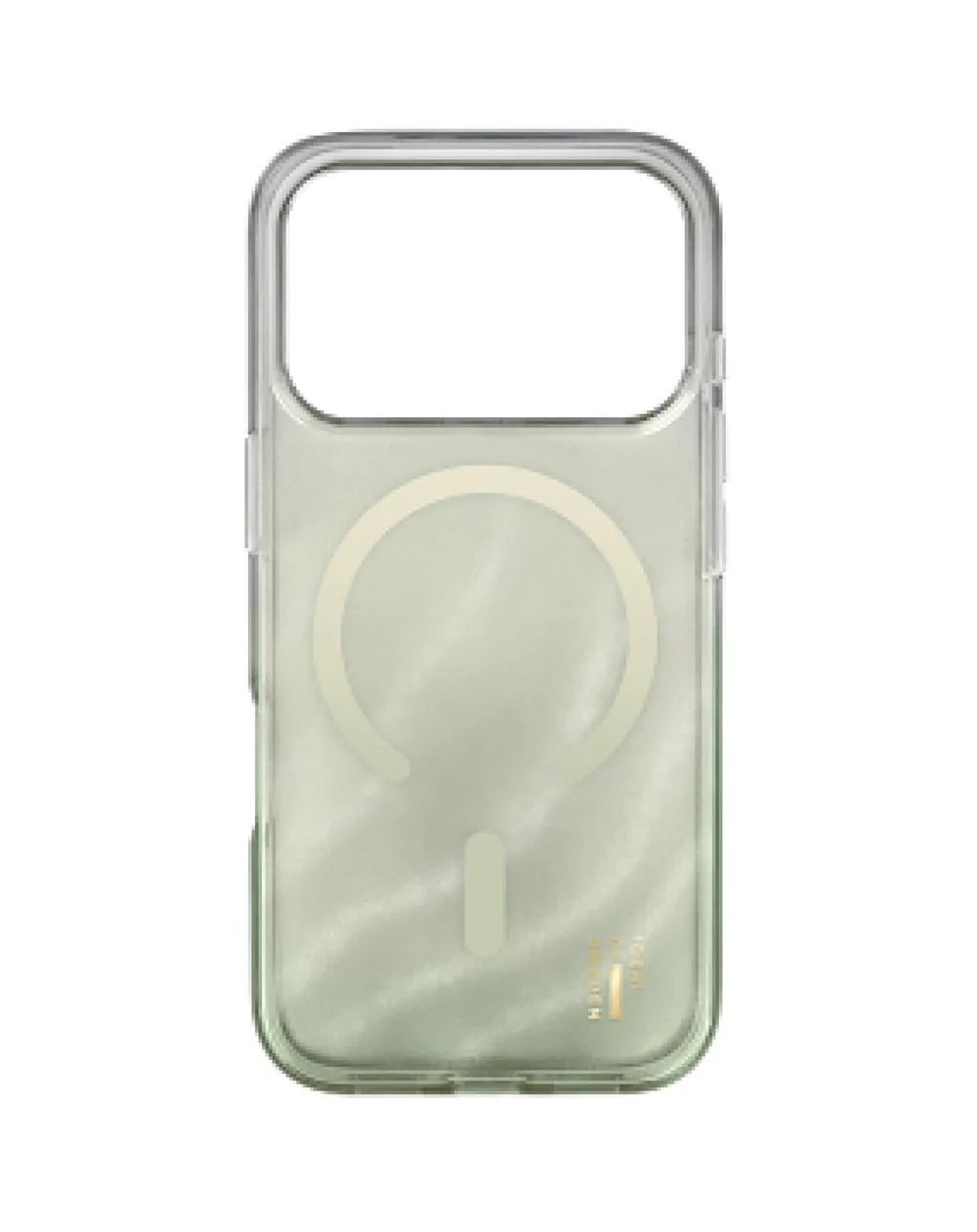 Clear Case MagSafe iPhone 17 Pro Max Sage Green Handyhülle