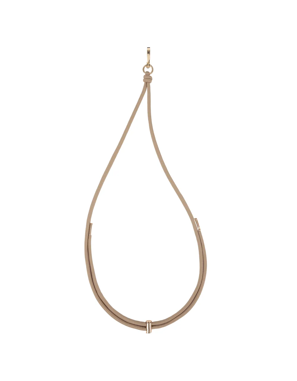Cord Phone Strap Beige