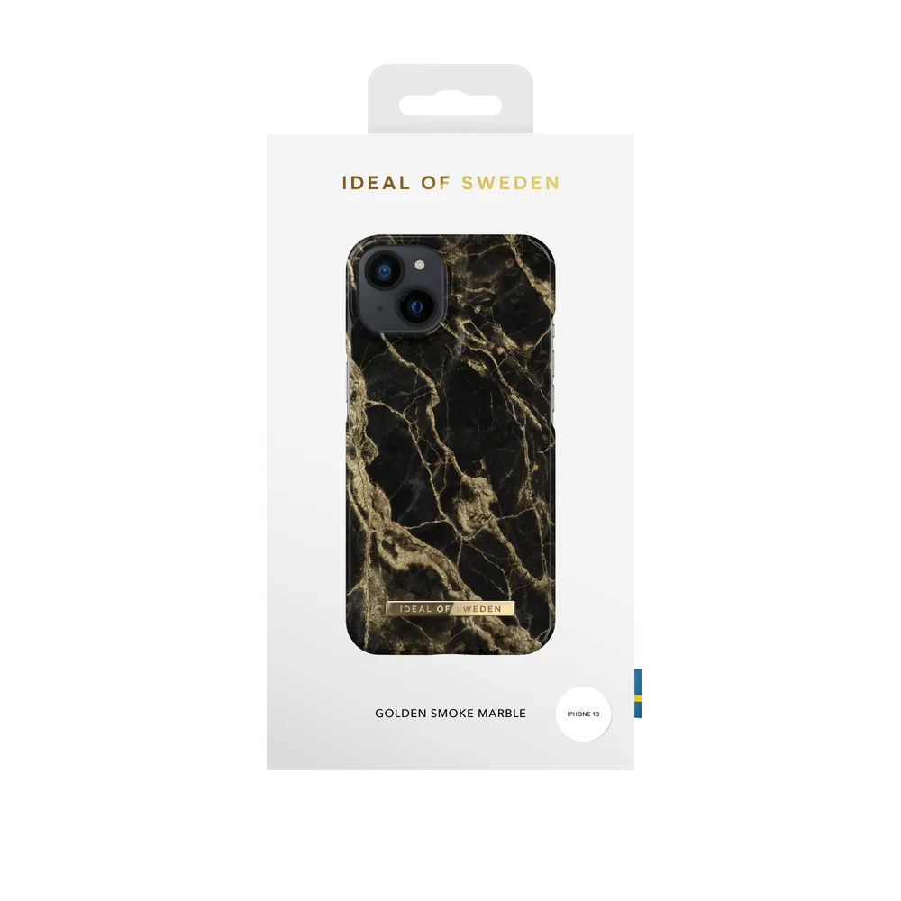 "Cover ""Fashion Case"" für Apple iPhone 13, Golden Smoke Marble (00217096) Handyhülle"