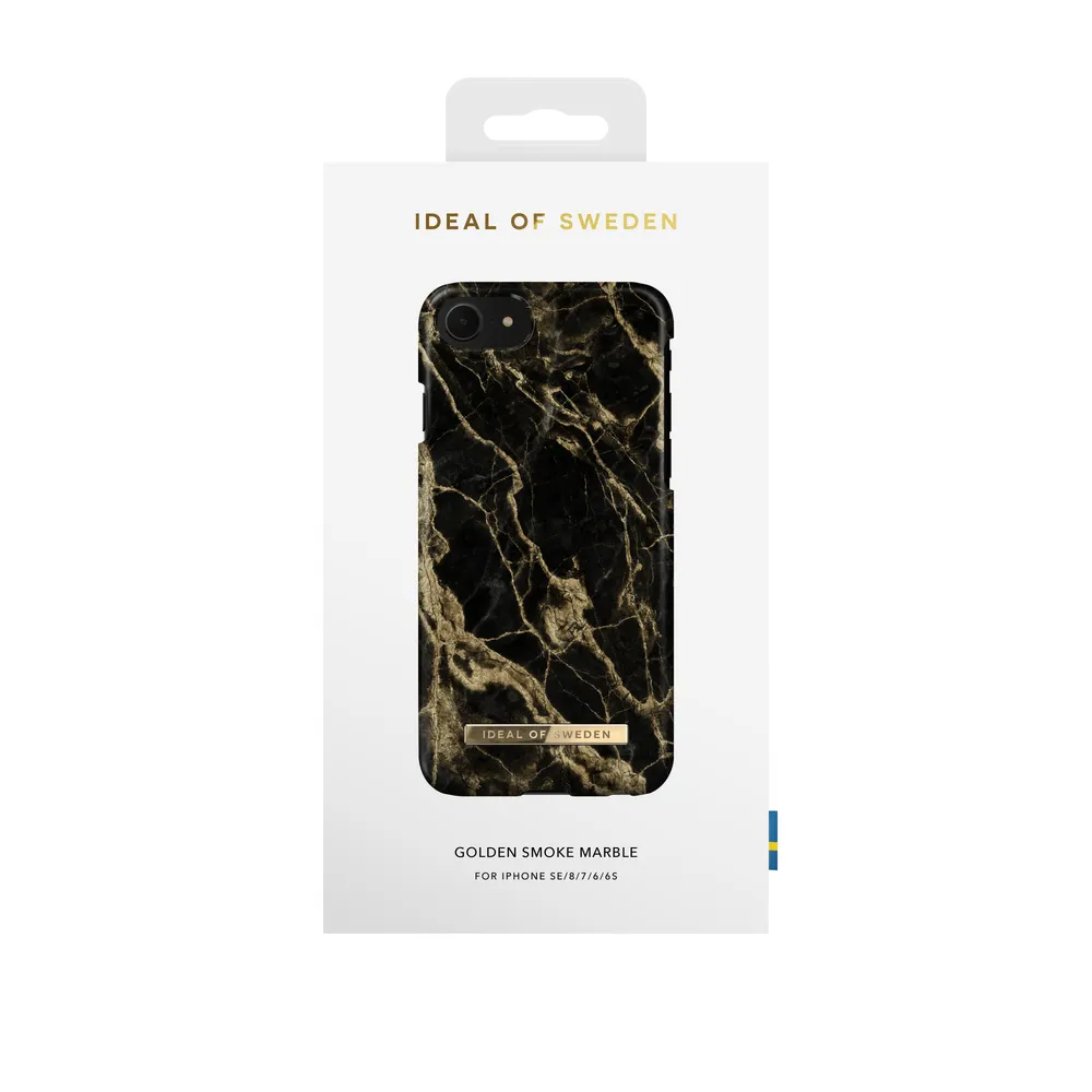 "Cover ""Fashion Case"" für Apple iPhone 8/7/6/6S/SE, Golden Smoke Marble (00216604) Handyhülle"