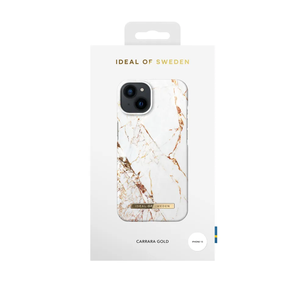 "Cover ""Fashion Case"" für Apple iPhone 13, Carrara Gold (00217311) Handyhülle"