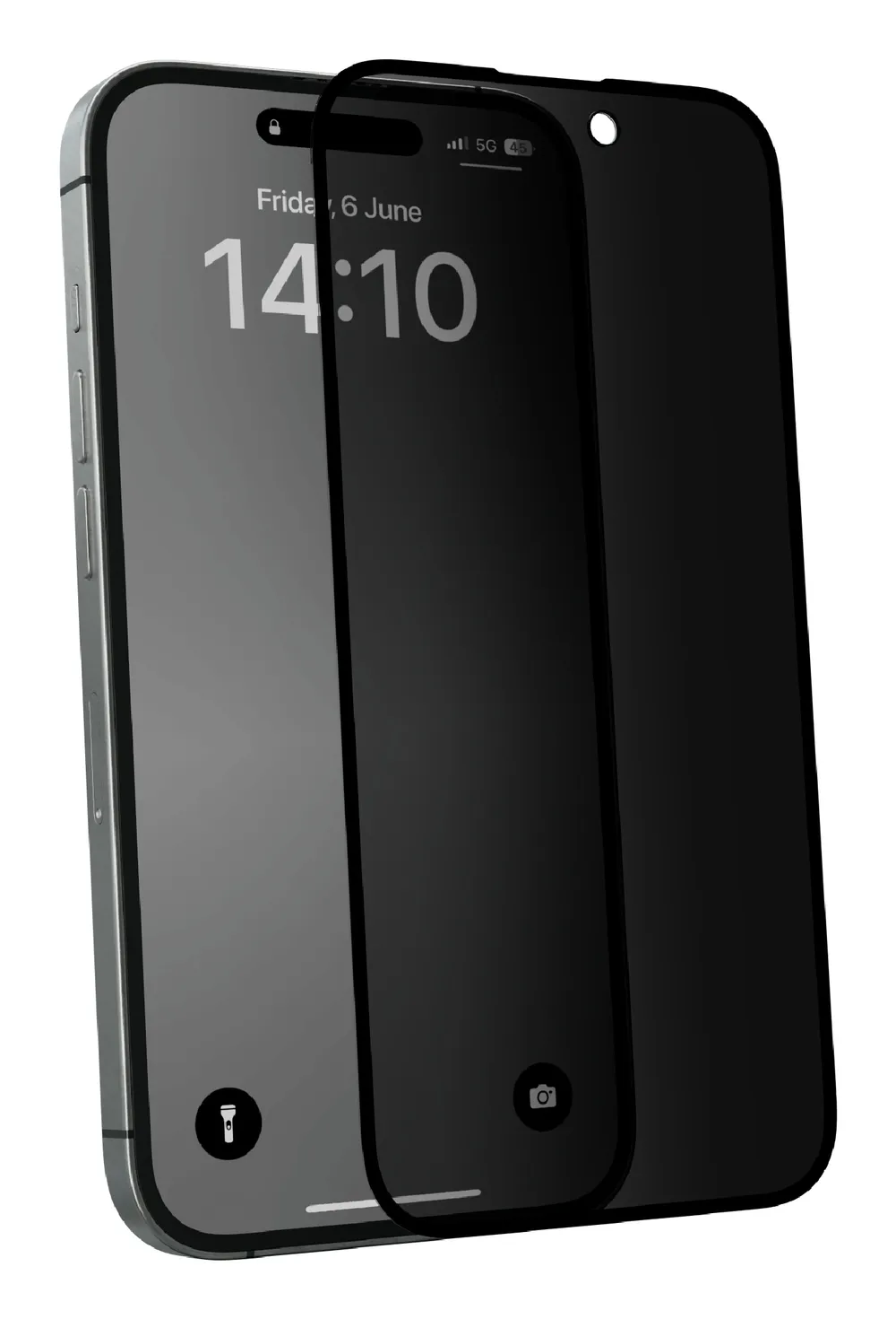 Full Coverage Privacy Glass iPhone Air Schutzglas