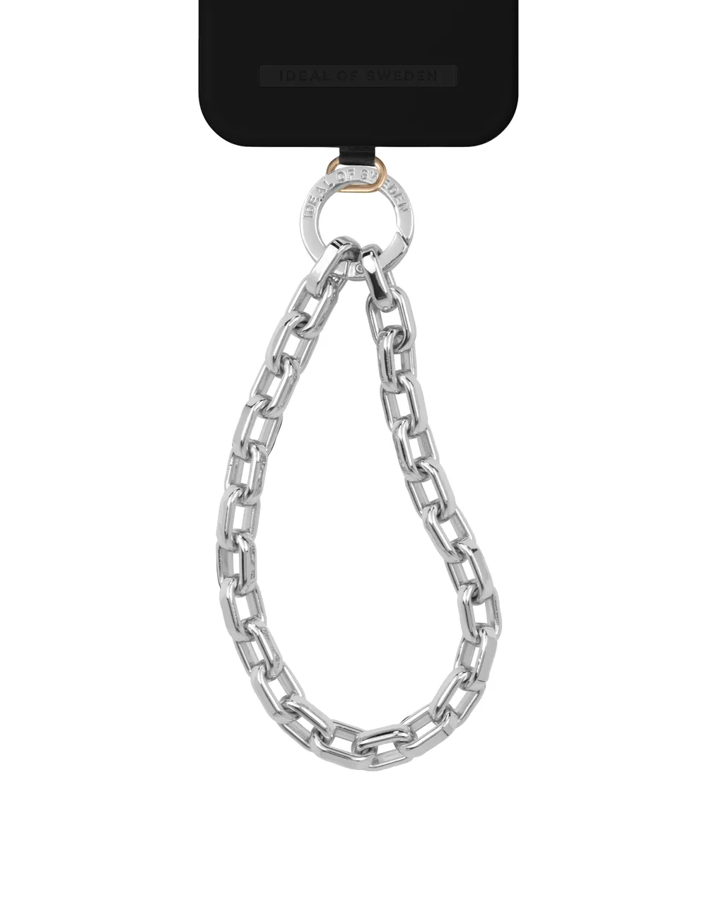 Phone Wristlet Strap Silver