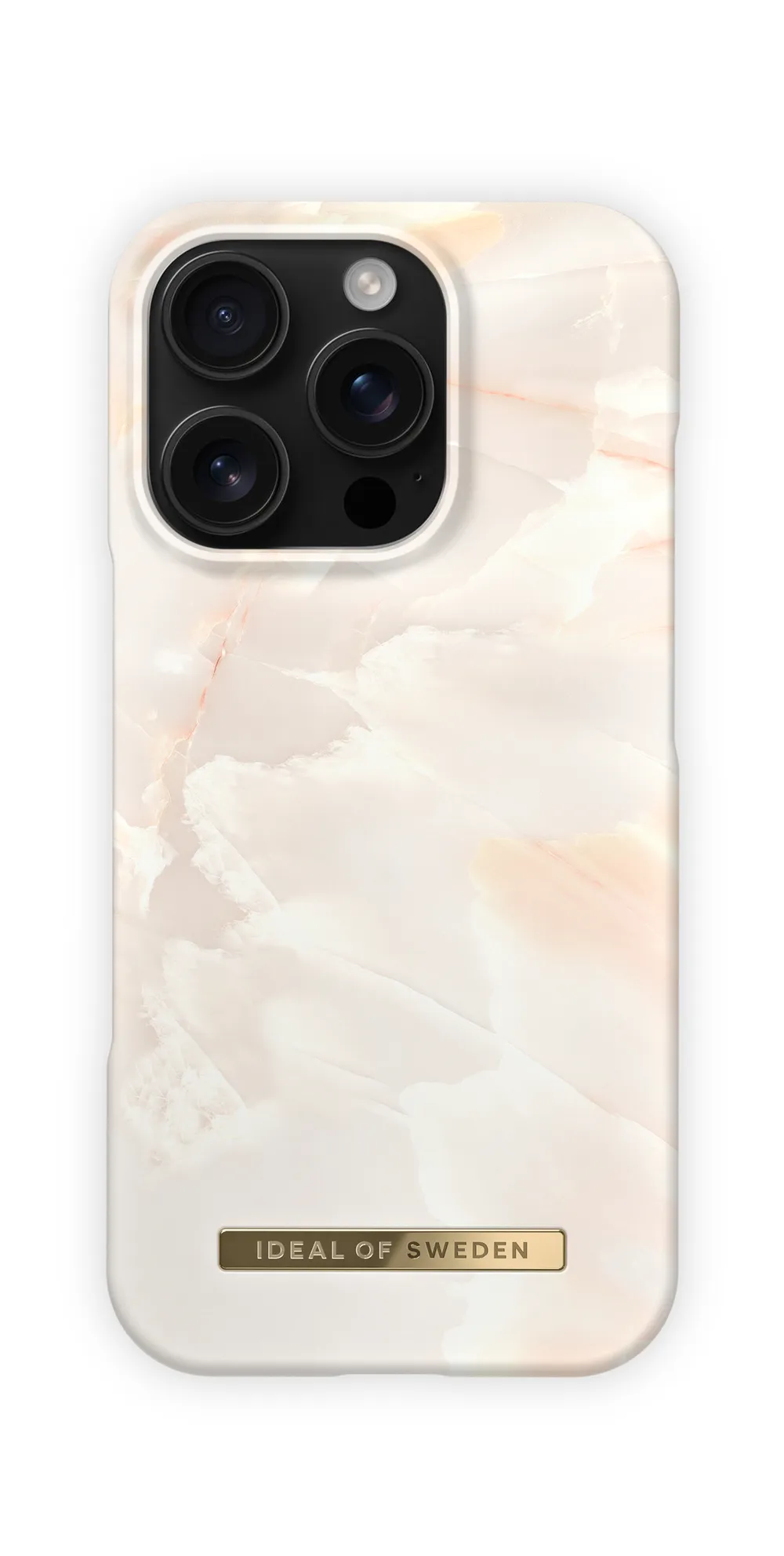 Printed Case iPhone 16 Pro Max, Rose Pearl Marble Handyhülle