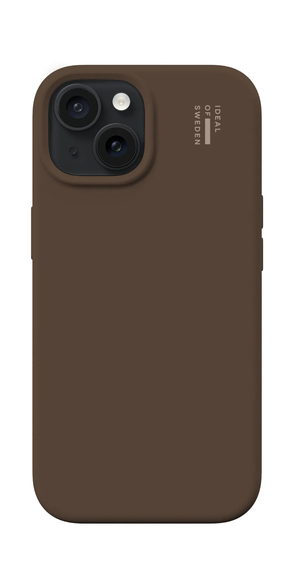 Silicone Case MagSafe iPhone 13 / 14 / 15 / 16e, Mocha Mousse Handyhülle