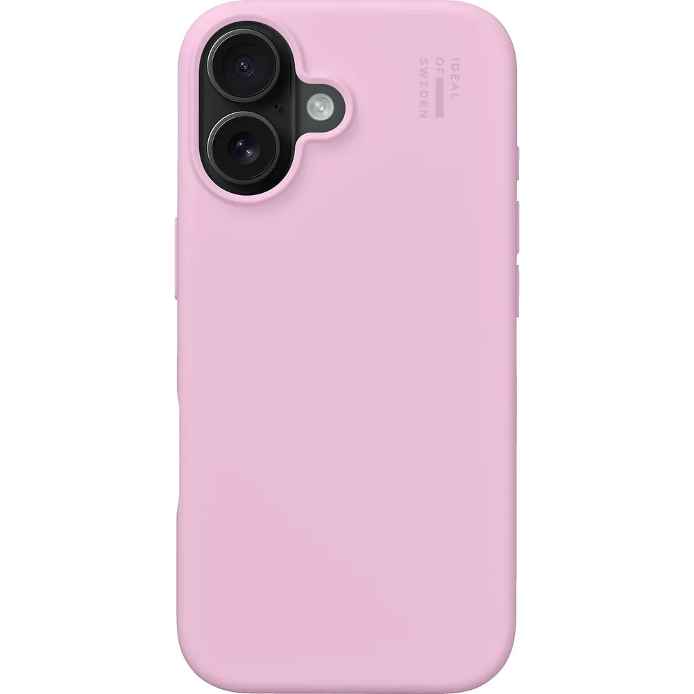 Silicone Case MagSafe iPhone 16, Bubblegum Pink Handyhülle
