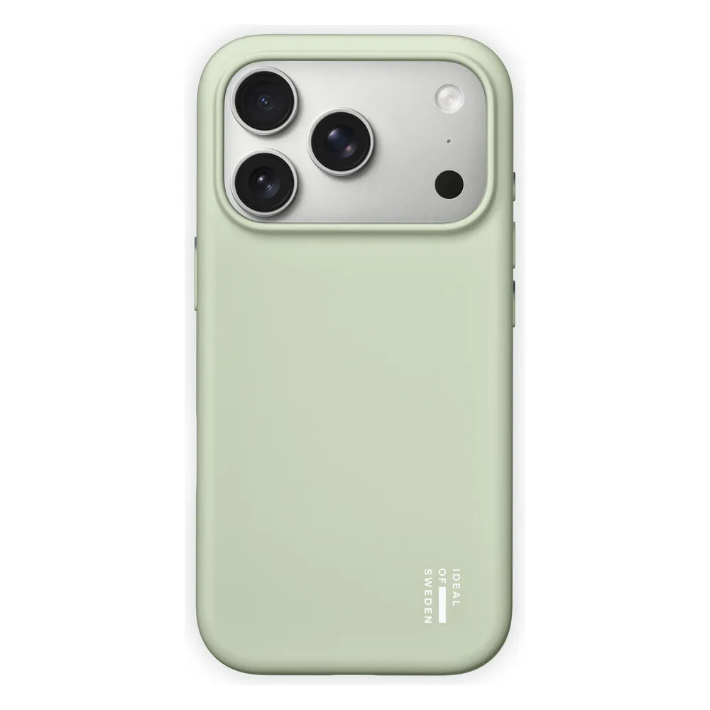 Silicone Case MagSafe iPhone 17 Pro Max Sage Green Handyhülle