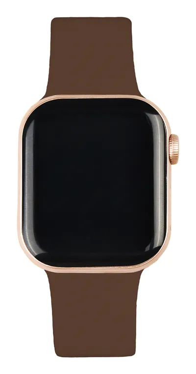 Silicone Watch Band 38/40/41/42 S-M Mocha Mousse