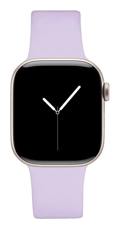 Silicone Watch Band 42/44/45/46/49 S-M Lavender Milk