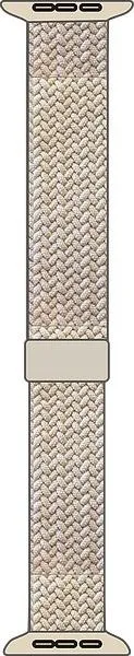 Soft Braid Watch Band 38/40/41/42 Perfect Beige