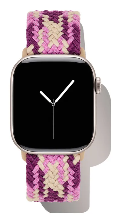Soft Braid Watch Band 38/40/41/42 Cherry Crush