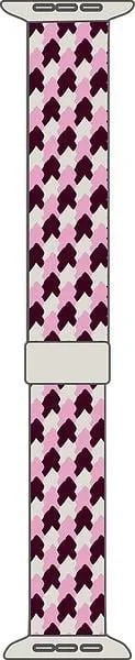 Soft Braid Watch Band 42/44/45/46/49 Cherry Crush