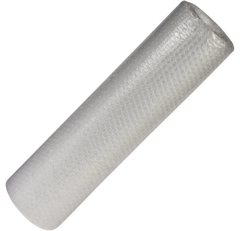 Idena Schutzfolie Luftpolsterfolie 40 cm x 10 m, (1-St), Noppenfolie, Blasenfolie, auf Rolle, für Versand-Sicherung, Polsterschutz, zum auspolstern, transparent, 1 Stück