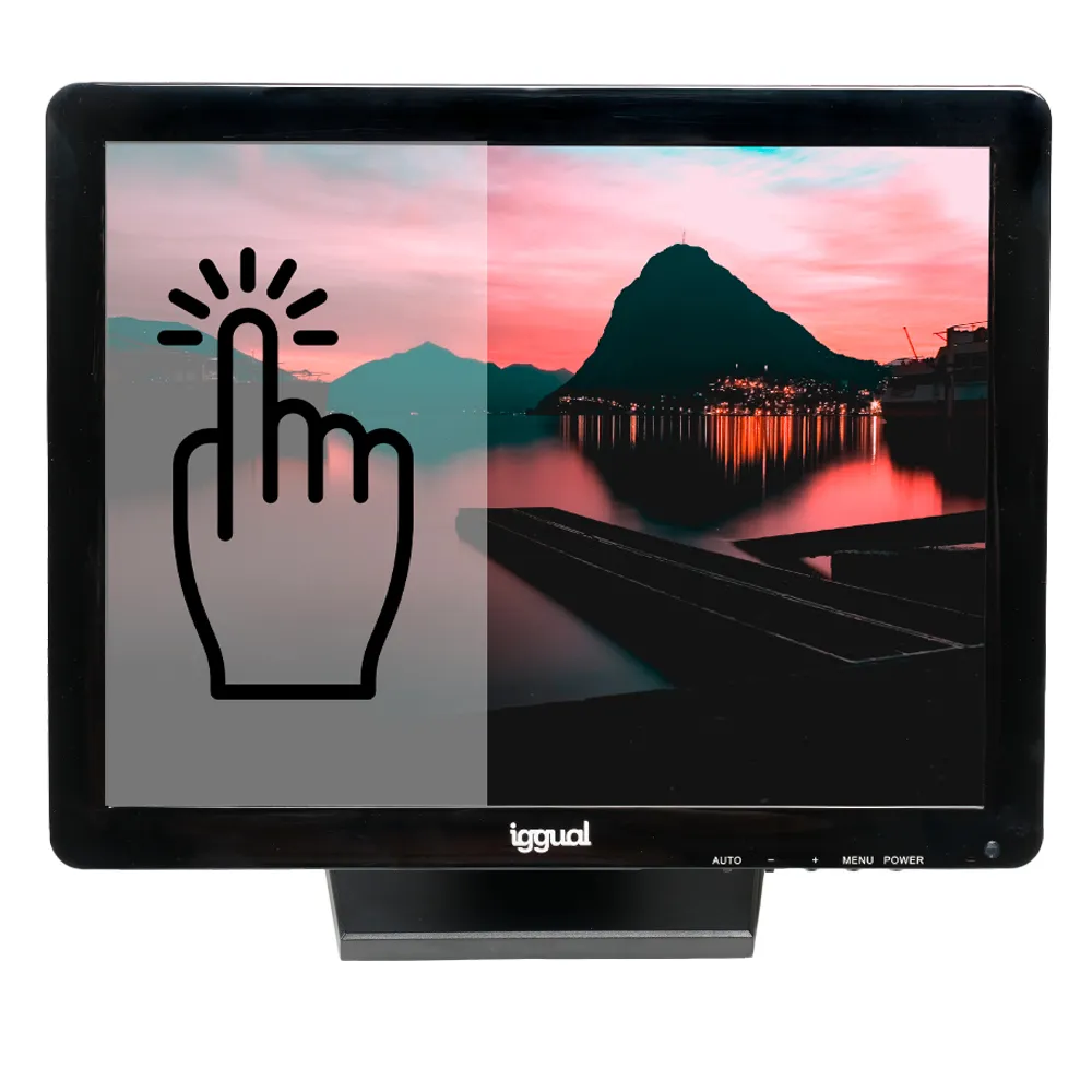 iggual MTL17C 17" TFT LCD Farb-Touch-Monitor für POS