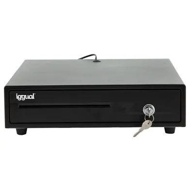 Iggual IRON-10 Geldschublade 38cm 4+6