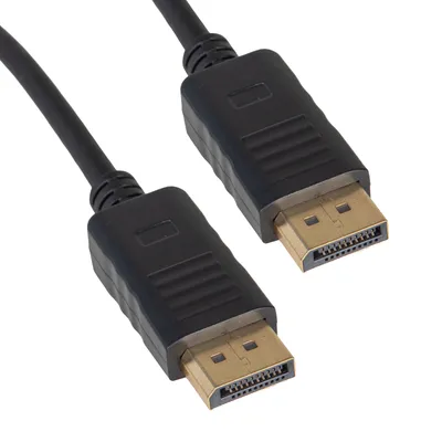 DisplayPort-Kabel IGGUAL 2 m Schwarz 8K@60Hz Version 2.1