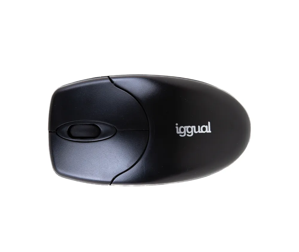 Ratón IGGUAL WOM-BASIC2 RF 1000 DPI Schwarz Ambidextrous Kabellos