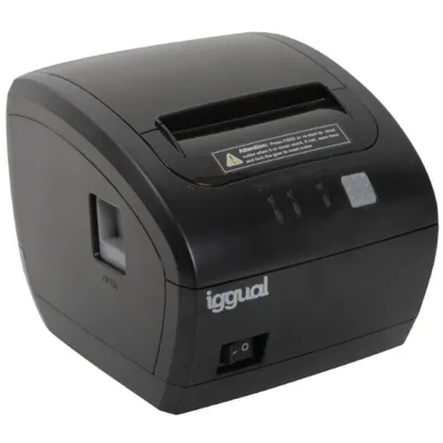 iggual TP7001 Thermo-Ticketdrucker USB+RS232+RJ45 Schwarz