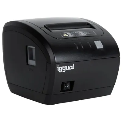 iggual TP EASY 80 Thermo-Ticketdrucker USB+RJ11 WiFi Schwarz