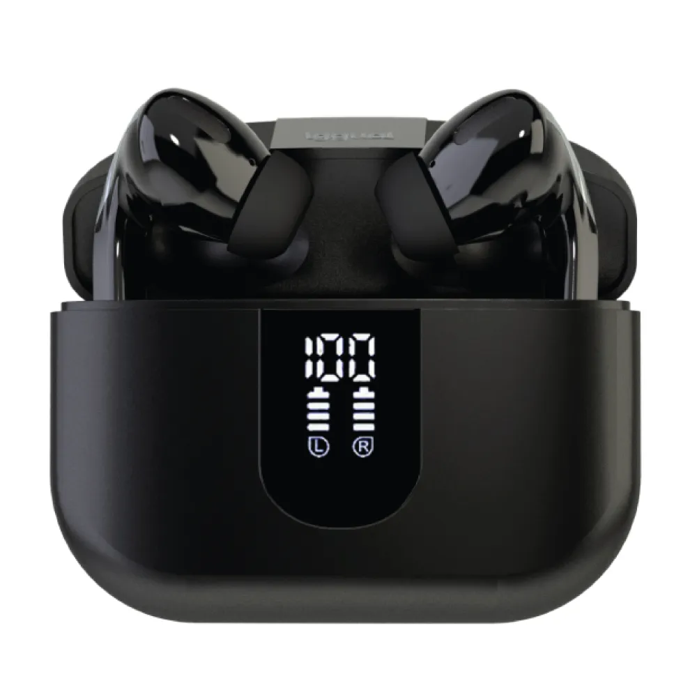 Auriculares iggual True Sound In-Ear Inalámbricos Bluetooth TWS llamadas música IP44 Negro