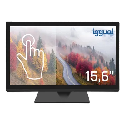 Equal Touch-Monitor 15,6″ HD+ TFT-LCD 1600x900 HDMI VGA USB Schwarz Resistiv