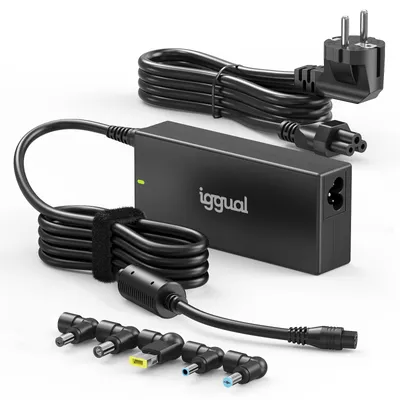 iggual CUA-5T-120W Netzteil und Wechselrichter für den Innenbereich, Schwarz