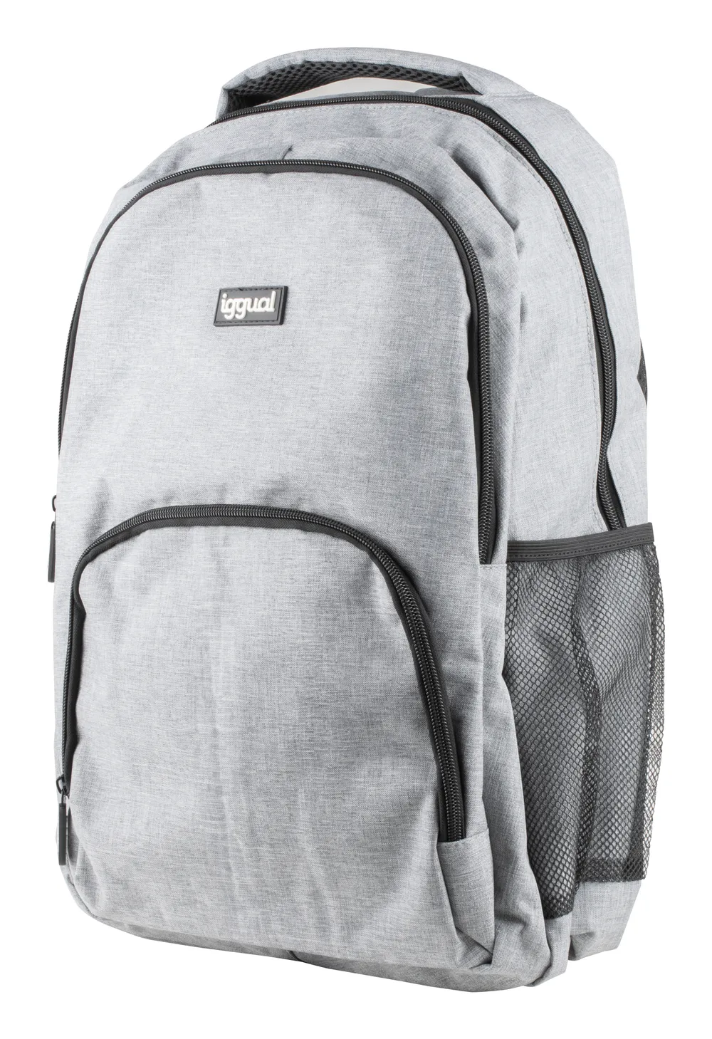 Notebook-Rucksack iggual Everyday Use 15.6-17 Zoll Grau Spritzwassergeschützt