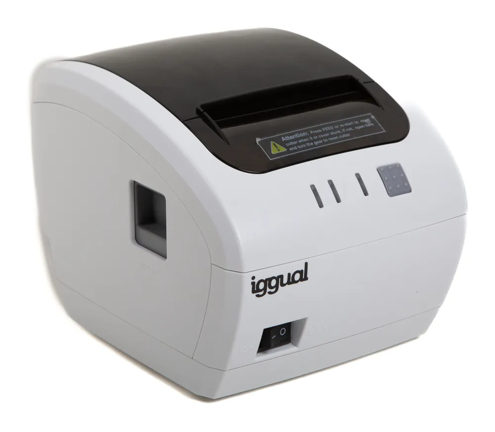 Thermodrucker USB iggual TP EASY 80W hochauflösend automatischer Cutter