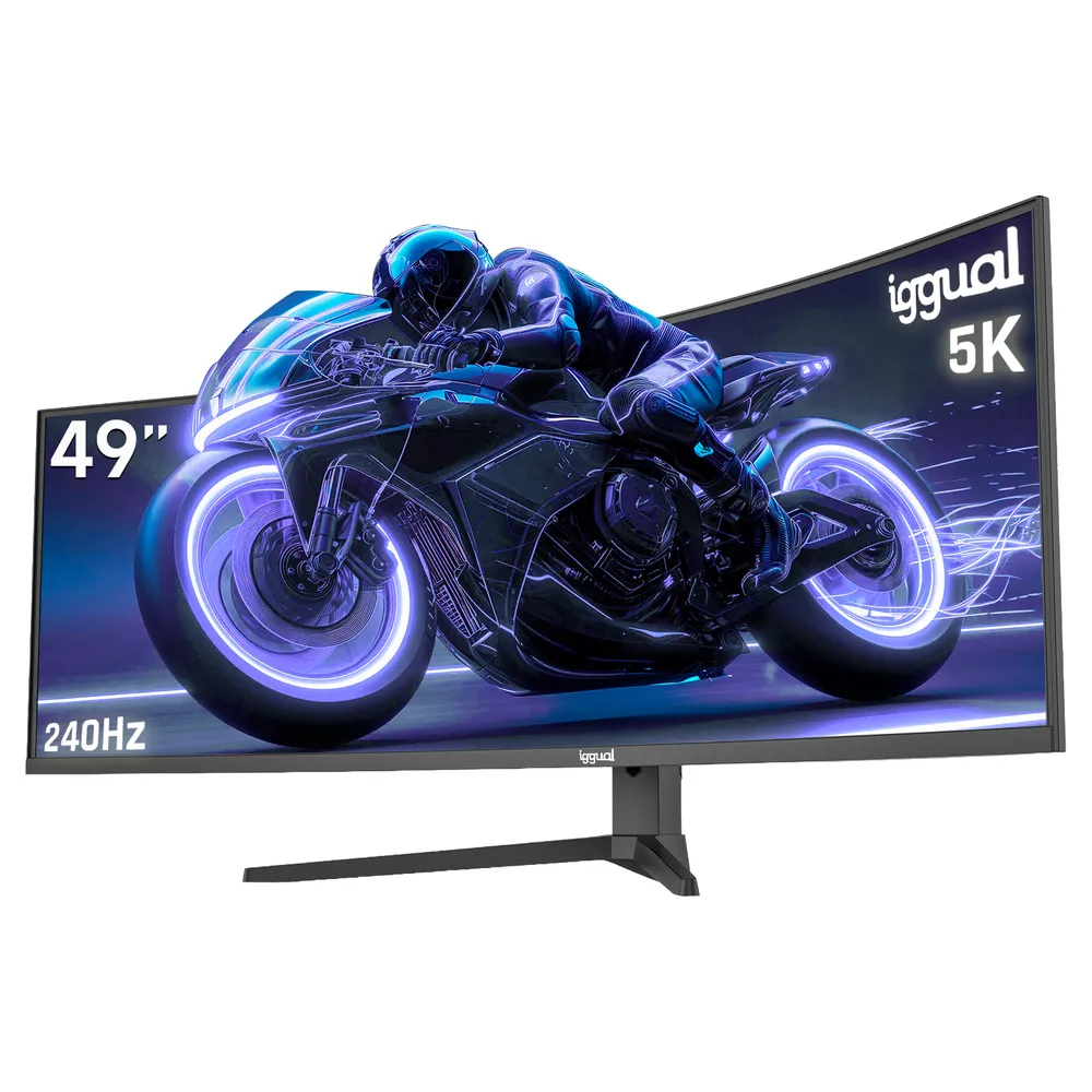 Monitor Iggual MM AA 49" UltraWide 5K 240Hz VA Curved 1ms Höhenverstellbar