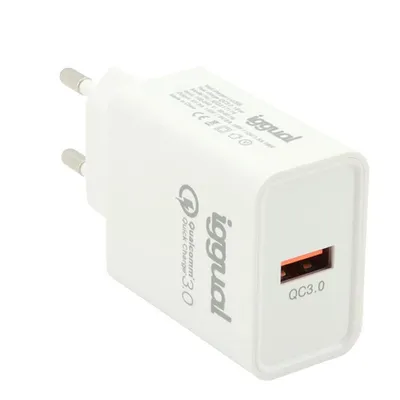 Iggual Ladegerät 1xUSB QuickCharge 3.0 18W
