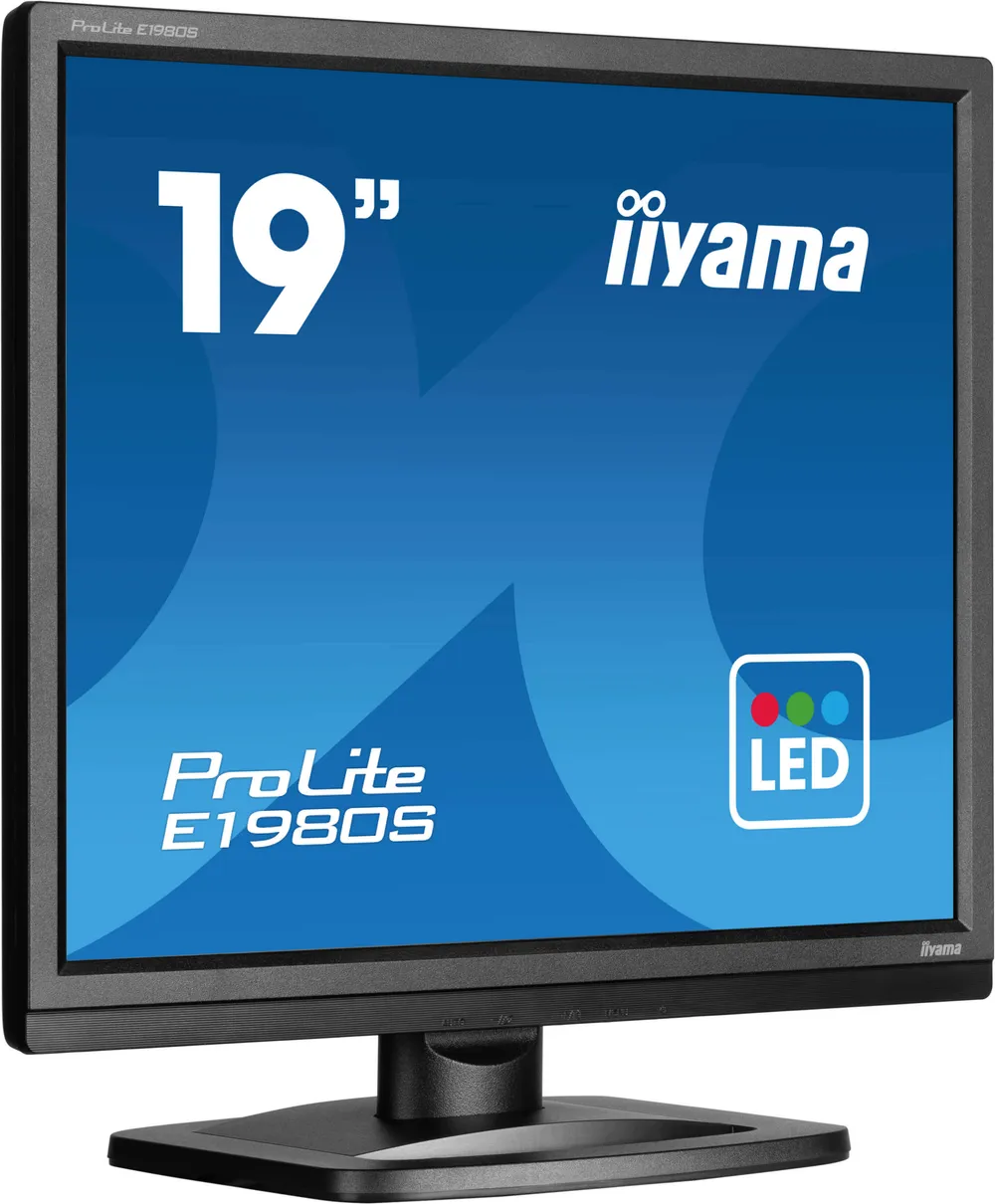 iiyama ProLite E1980S-B1 Monitor 48.3cm (19") SXGA | e1980s-b1 | TN - 3ms
