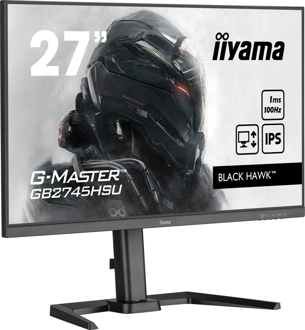 G-MASTER GB2745HSU-B2, Schwarz, 27 Zoll, Full HD, IPS, 100 Hz, 1 ms