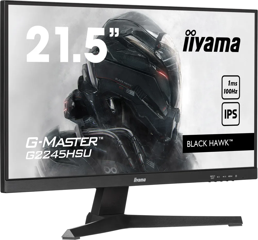 Iiyama G-MASTER Black Hawk G2245HSU-B2 | g2245hsu-b2 | LED-Monitor - 55.9 cm (22")