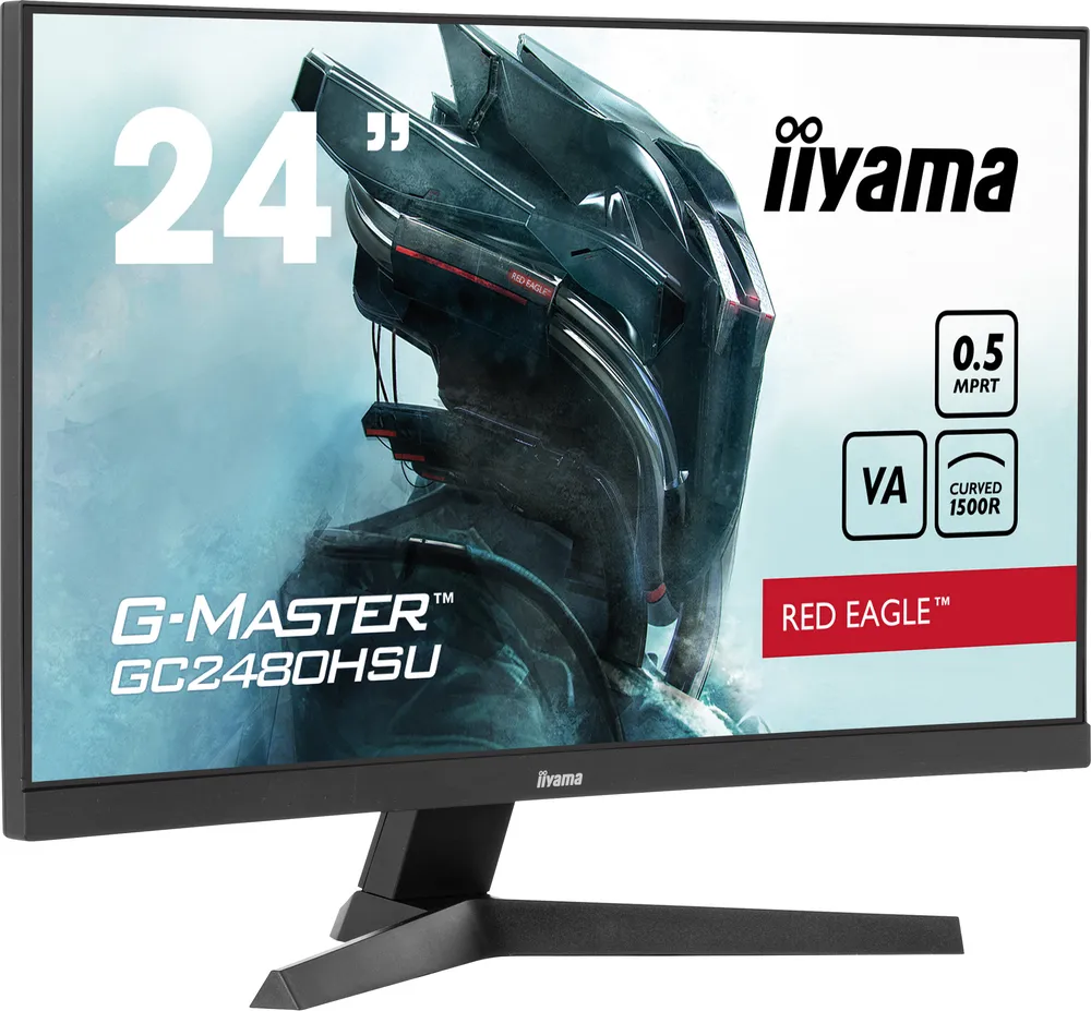 Iiyama G-MASTER Red Eagle GC2480HSU-B1 | gc2480hsu-b1 | LED-Monitor - Gaming