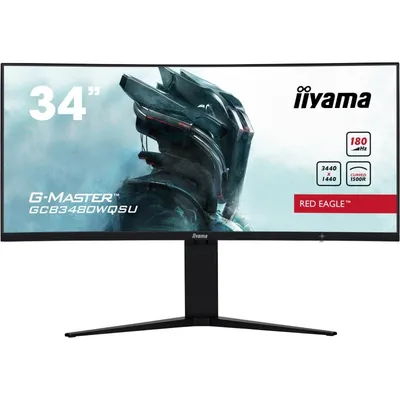 iiyama G-MASTER GCB3480WQSU-B1 Computerbildschirm 86,4 cm (34") 3440 x 1440 Pixel UltraWide Quad HD LCD Schwarz