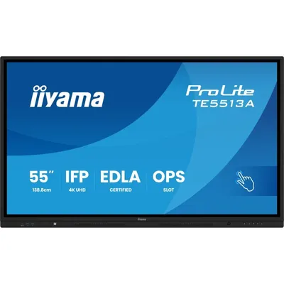 iiyama Interactive Panel TE9813A-B1AG 97,5″ UHD 40 Touch WiFi6 Android 14 OPS