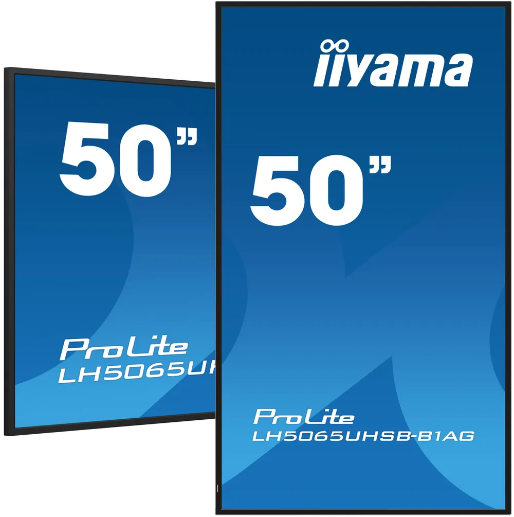 Iiyama ProLite LH5065UHSB-B1AG | lh5065uhsb-b1ag | 125.7 cm (50")