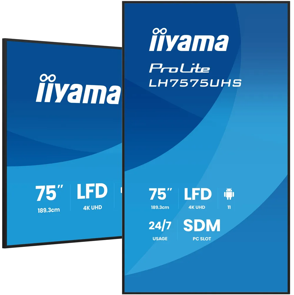 iiyama ProLite LH7575UHS-B2AG | lh7575uhs-b2ag | 75"