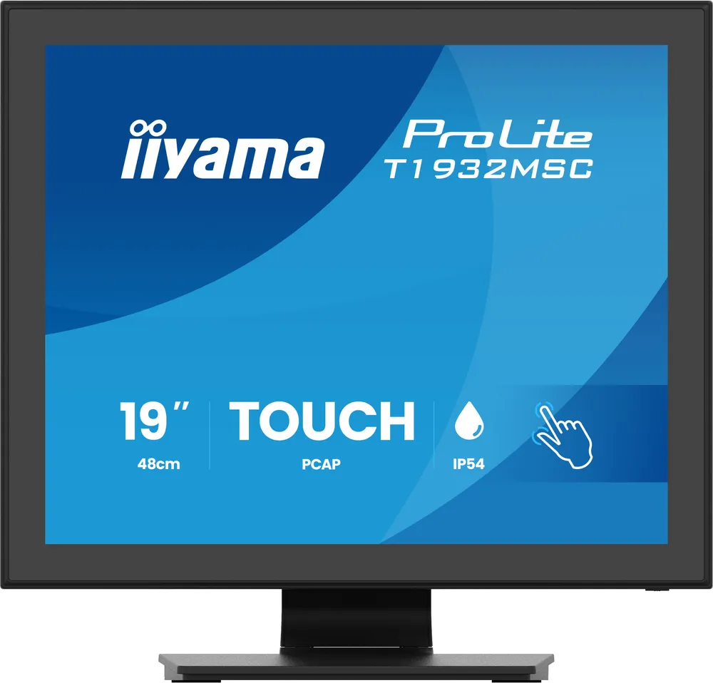 Monitor iiyama ProLite T1932MSC-B2S 19" SXGA 75Hz IPS Touch Lautsprecher