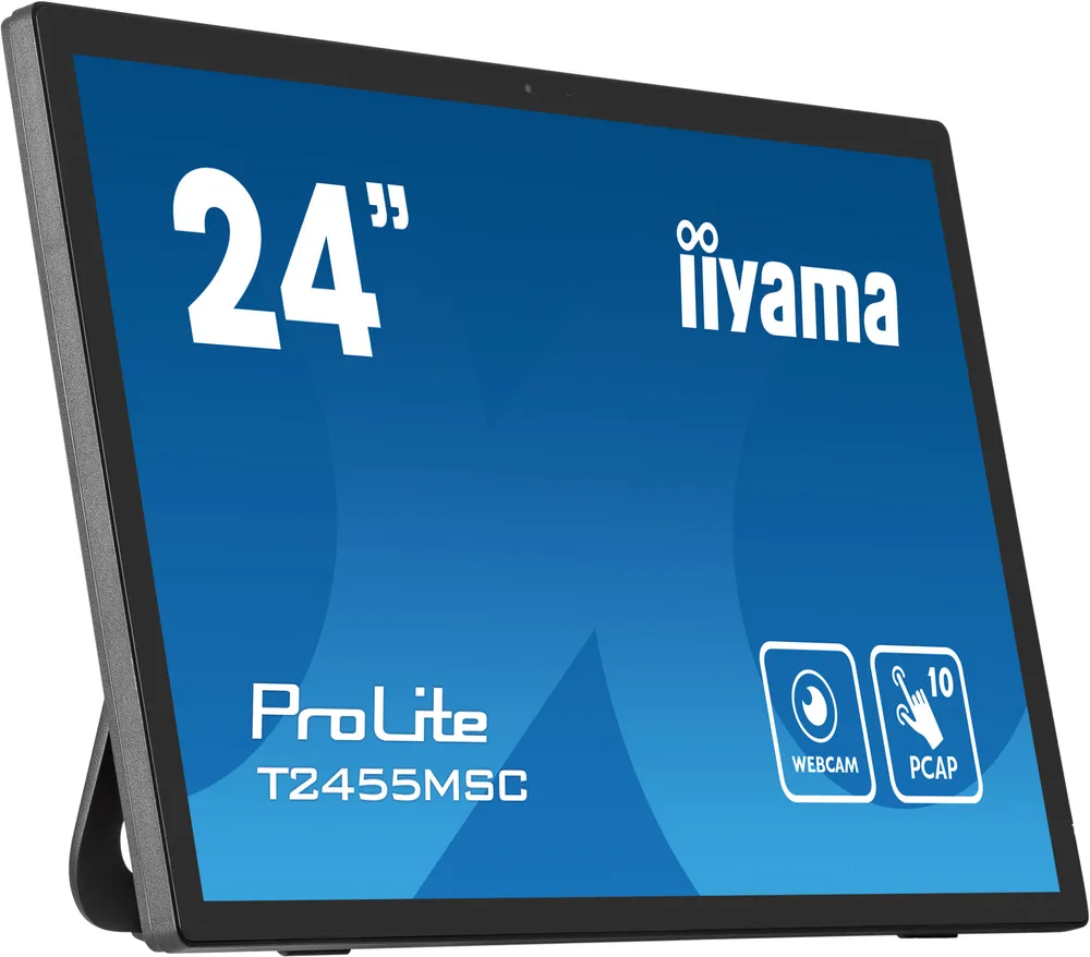 Monitor iiyama T2455MSC-B1 24 Zoll IPS Touchscreen Full HD HDMI USB VESA