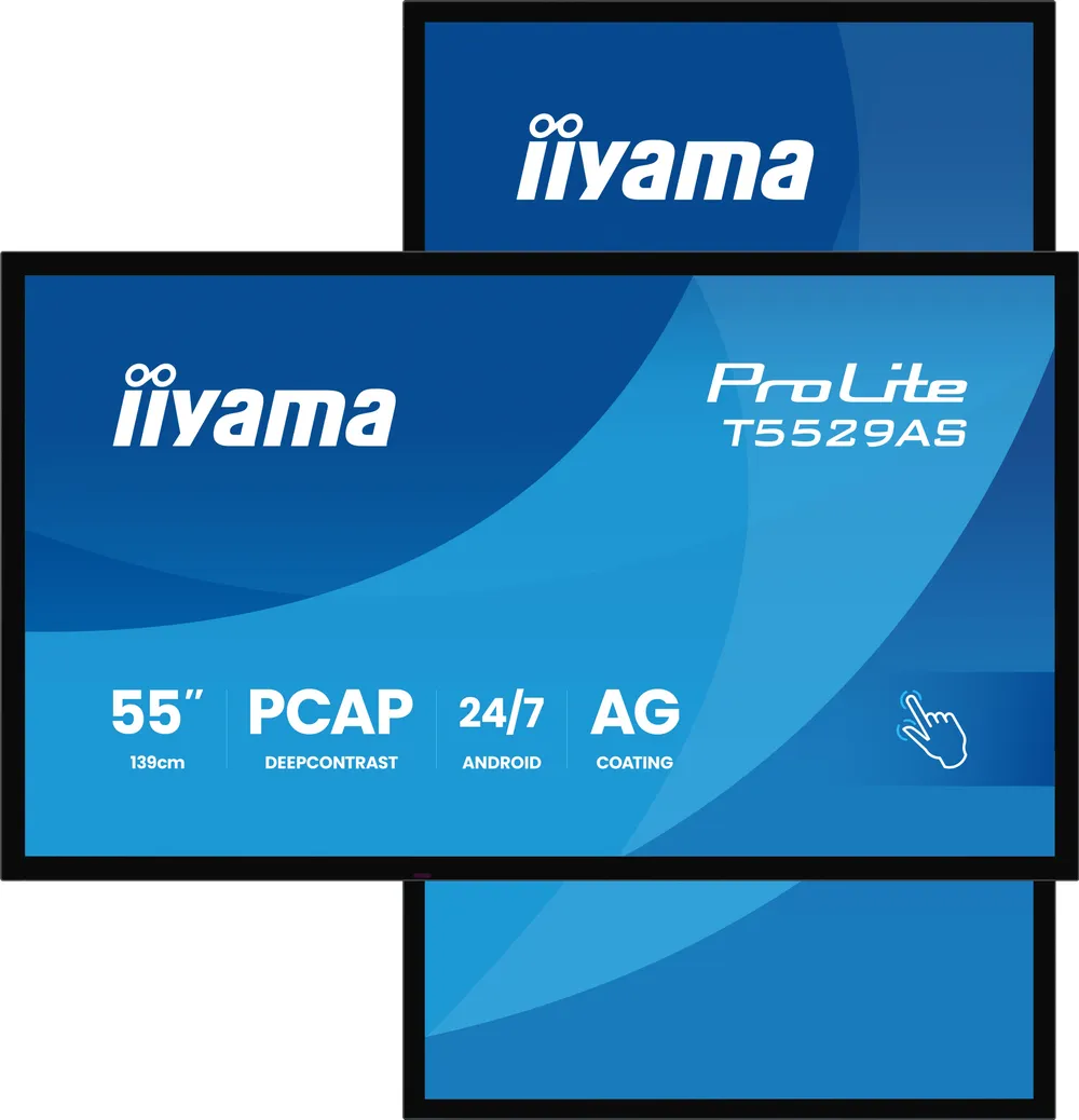 Iiyama ProLite T5529AS-B1AG | t5529as-b1ag | 140 cm (55") Diagonalklasse (139 cm (54.6")