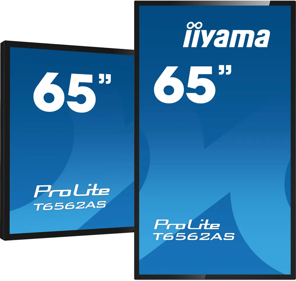 Monitor iiyama T6562AS-B1 64,5" UltraHD 4K IPS Touch Android 24/7 Lautsprecher